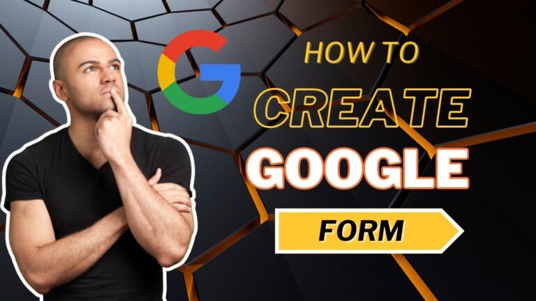 Creating a Google Form Step by Step